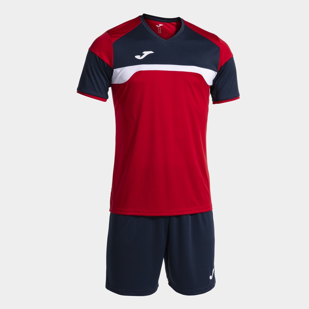 SET DANUBIO III M/C MAGLIA+SHORT 100% polyester in
