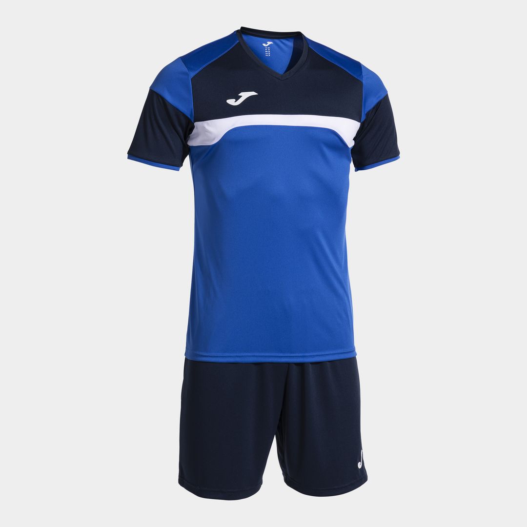 SET DANUBIO III M/C MAGLIA+SHORT 100% polyester in