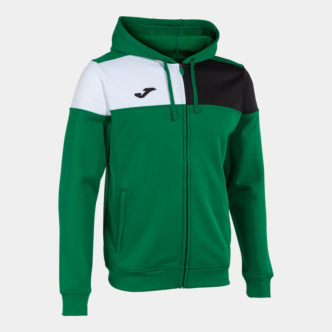 CREW V GIACCA CAPPUCCIO 100% polyester fleece