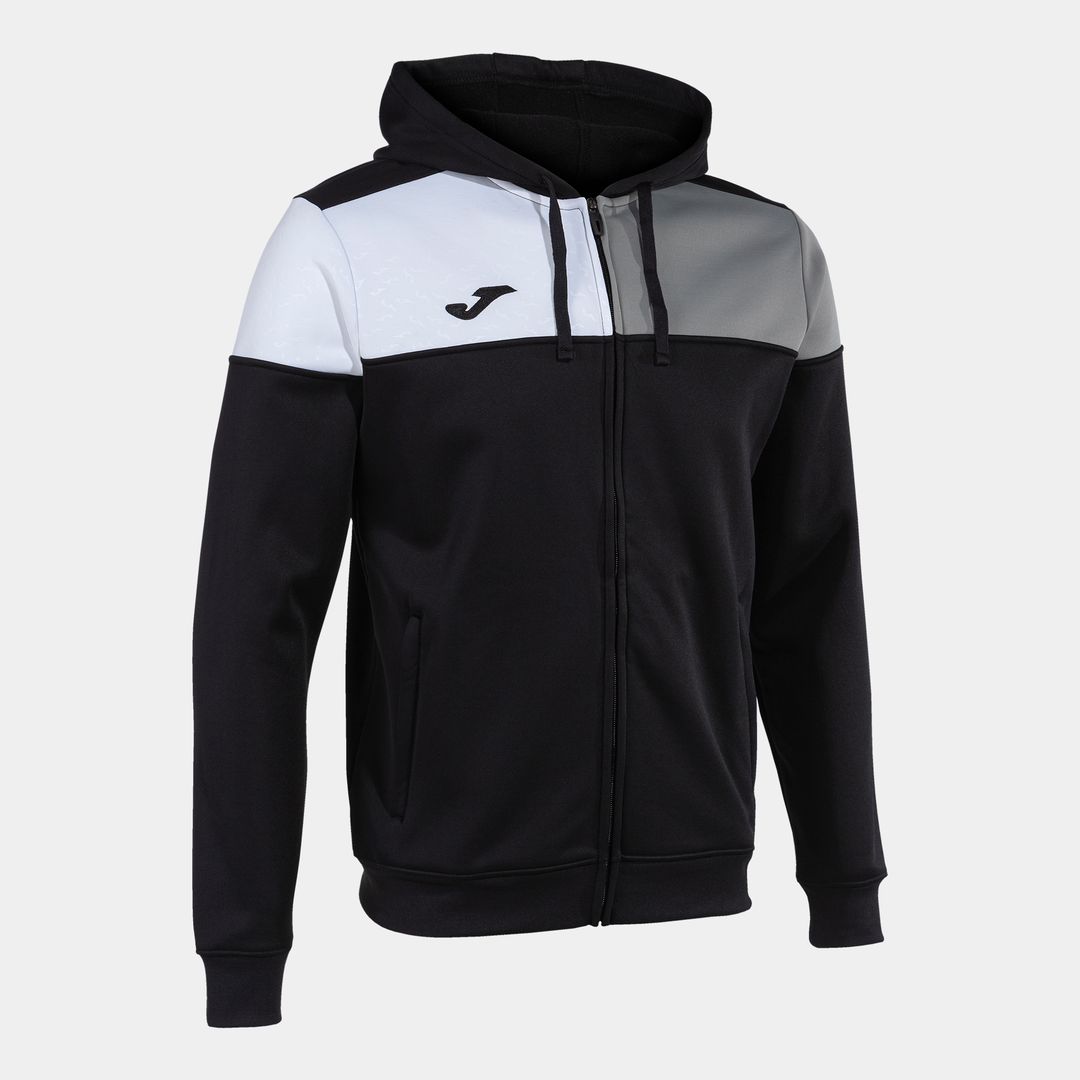 CREW V GIACCA CAPPUCCIO 100% polyester fleece