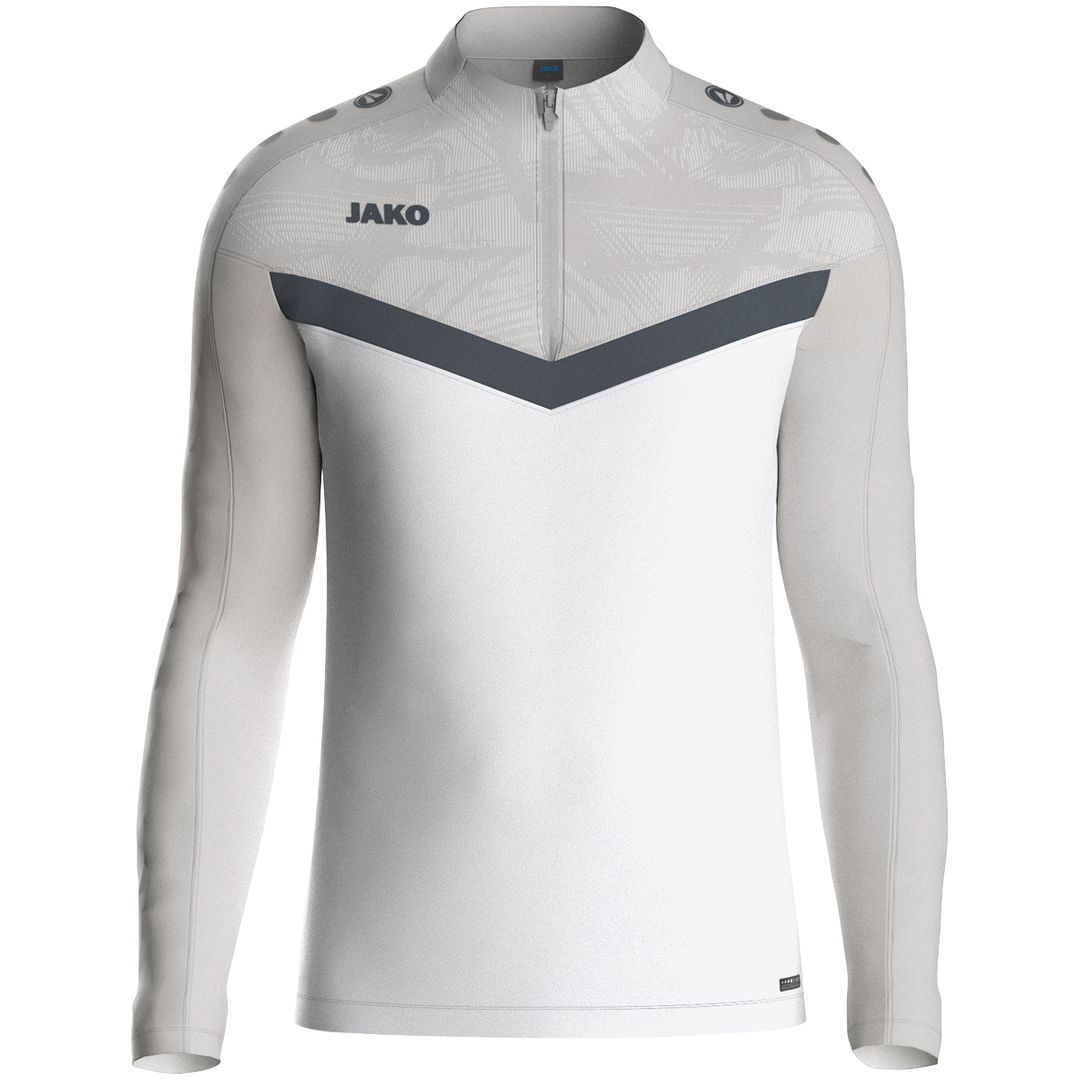 Felpa con mezza zip Iconic
