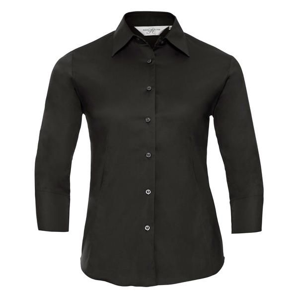 Ladies' 3/4 Sleeve Easy Care Fitted Shirt