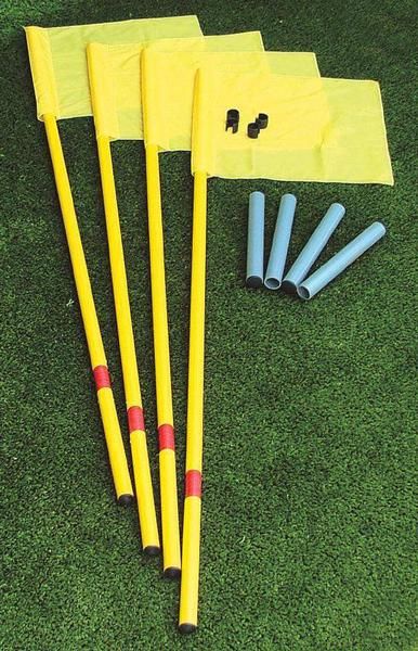 KIT n° 4 BANDIERINE CALCIO D'ANGOLO FLESSIBILI (SE