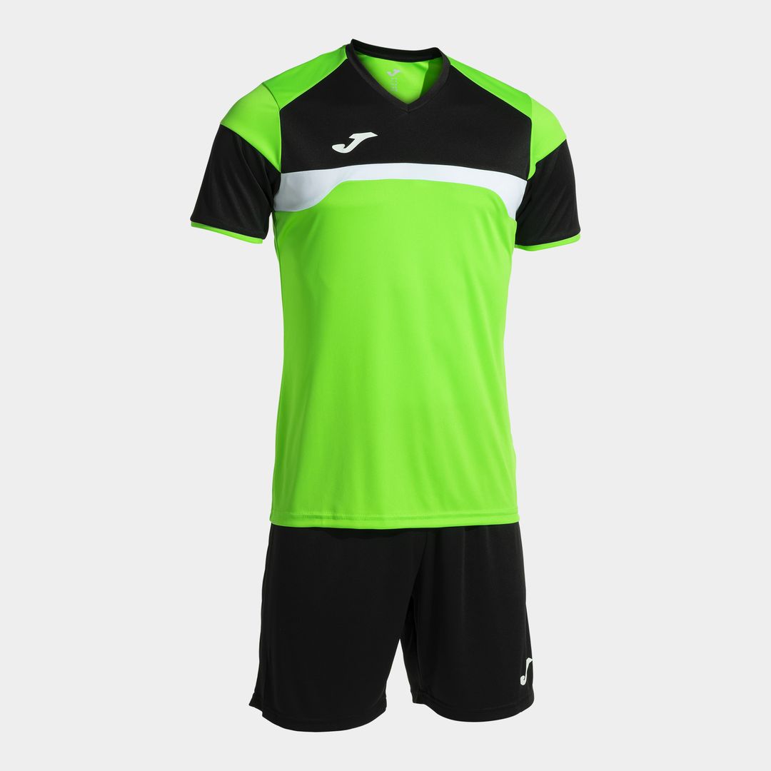 SET DANUBIO III M/C MAGLIA+SHORT 100% polyester in