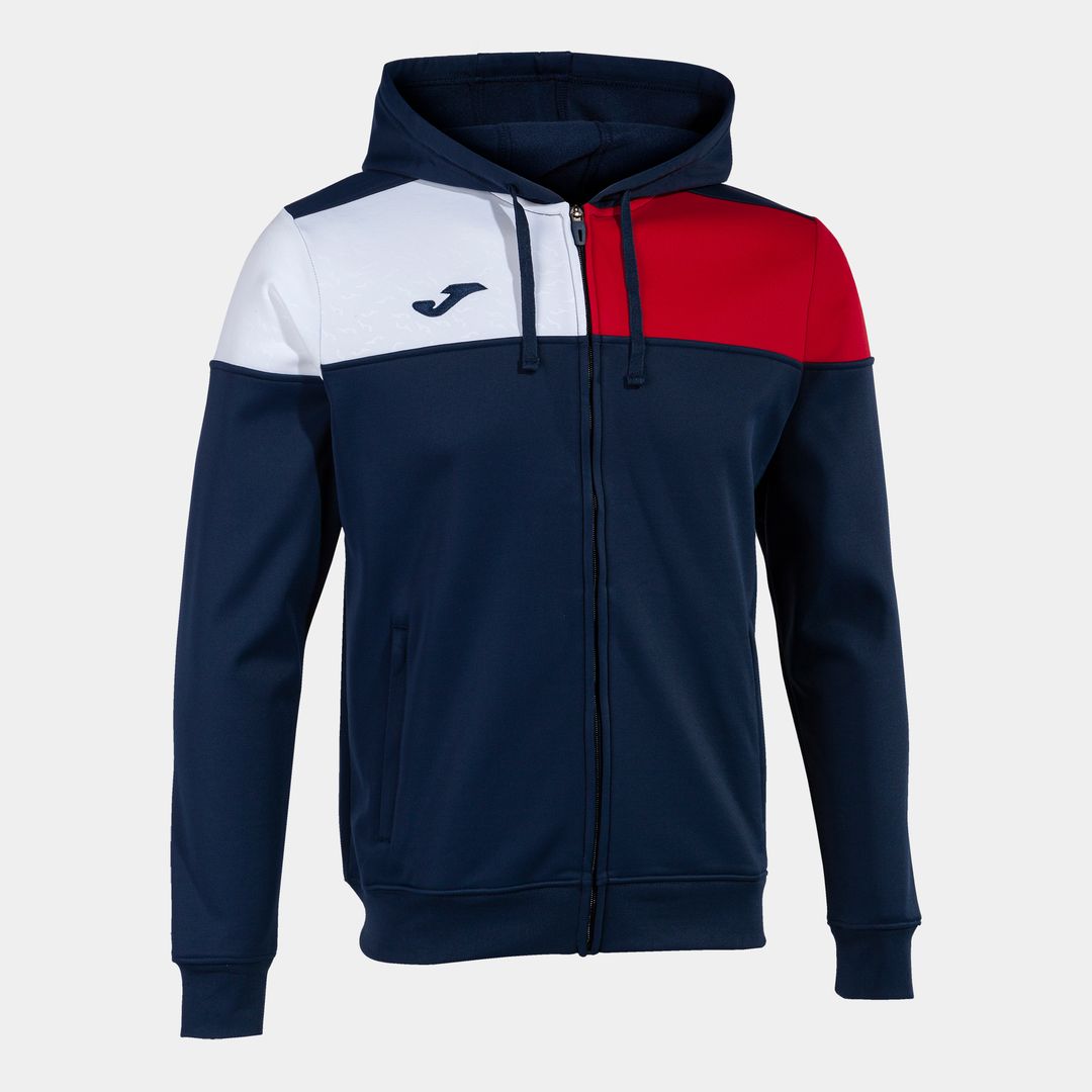 CREW V GIACCA CAPPUCCIO 100% polyester fleece