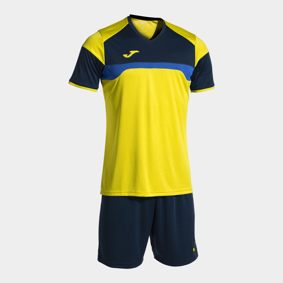 SET DANUBIO III M/C MAGLIA+SHORT 100% polyester in