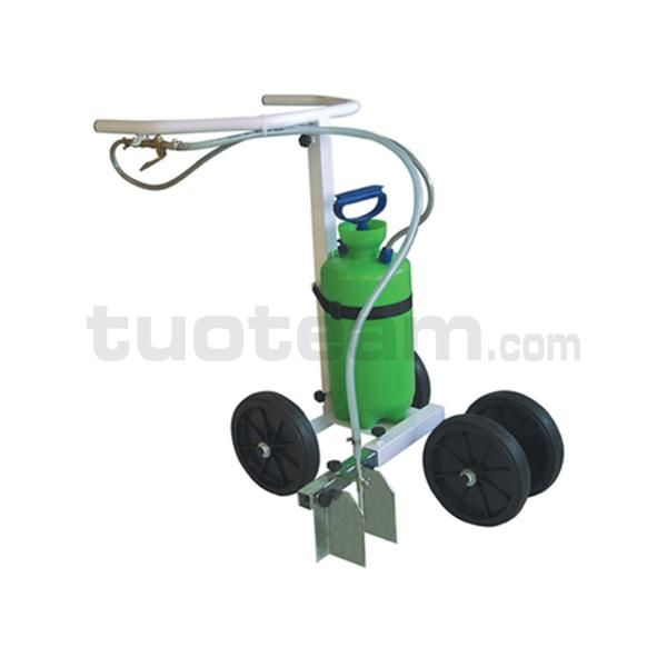 CARRELLO SEGNACAMPO A SPRUZZO PER VERNICI LIQUIDE 