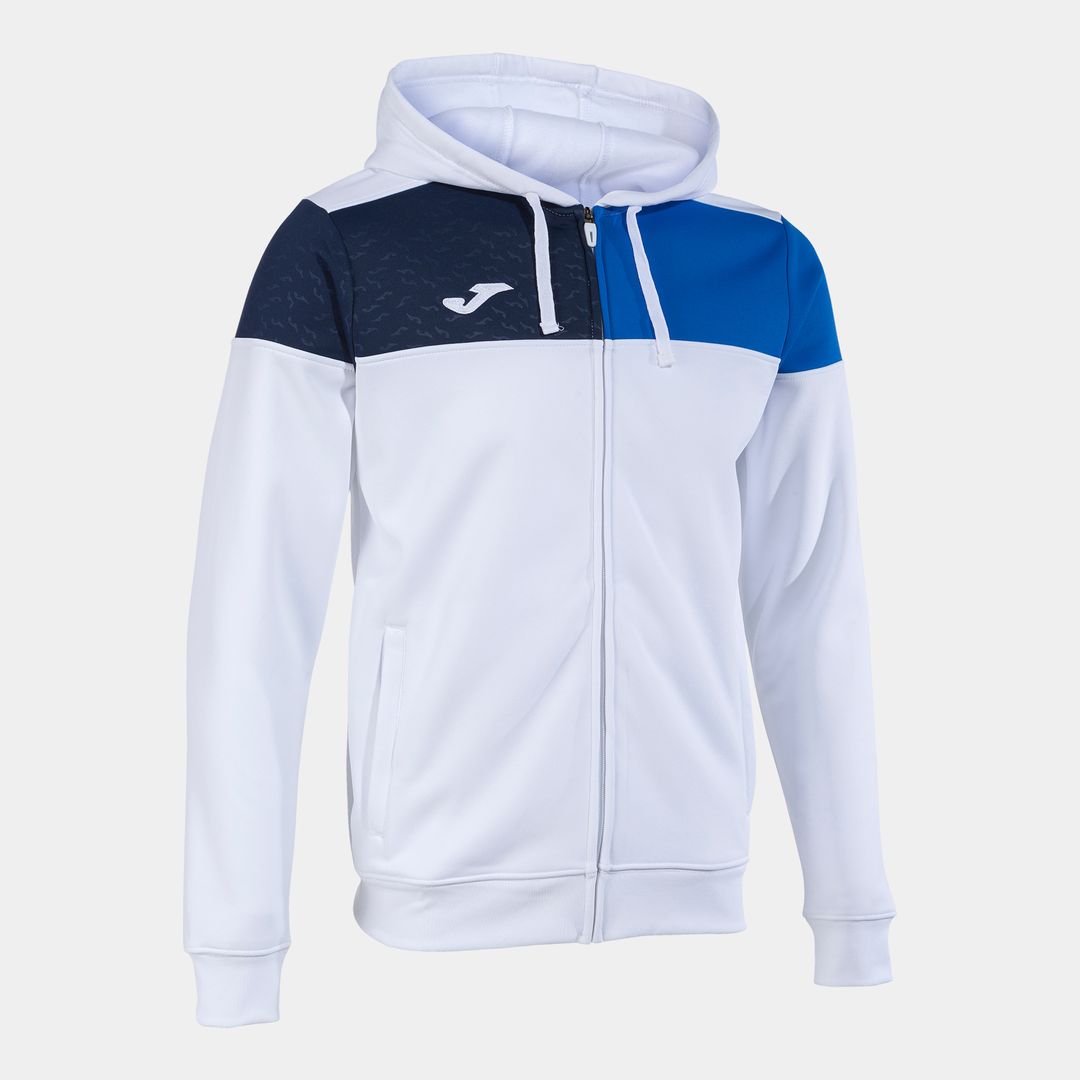 CREW V GIACCA CAPPUCCIO 100% polyester fleece